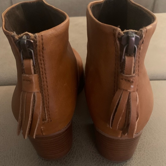 Toms Women’s Caramel Tassel Zip Carpe Diem Ankle Boots - Size 7 - Picture 4 of 10